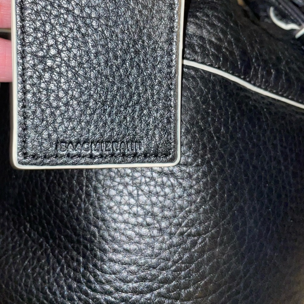 Isaac Mizrahi black Bucket Bag - Picture 2 of 6